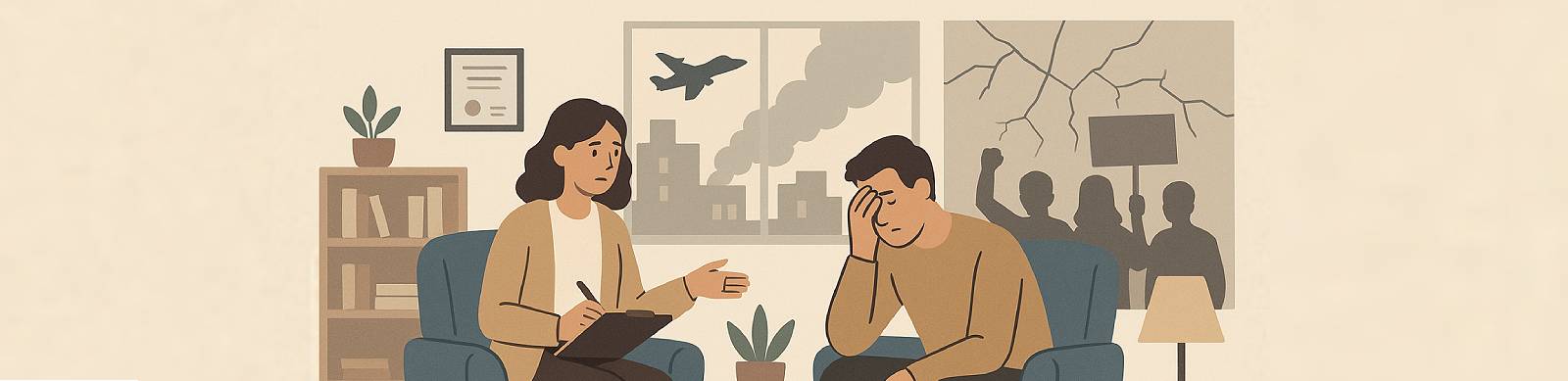 המרחב הטיפולי וההדרכתי בימים של מלחמה ושבר חברתי